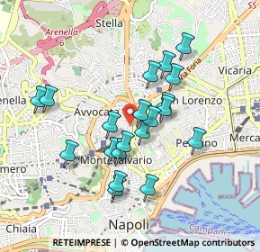 Mappa Via Avvocata, 80135 Napoli NA, Italia (0.847)