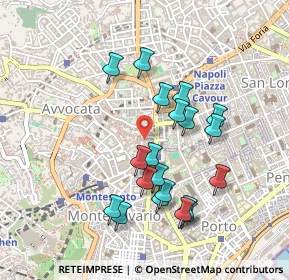 Mappa Via Avvocata, 80135 Napoli NA, Italia (0.4705)