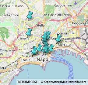 Mappa Via Avvocata, 80135 Napoli NA, Italia (1.132)