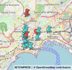 Mappa Via Avvocata, 80135 Napoli NA, Italia (1.57533)