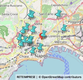 Mappa Via Avvocata, 80135 Napoli NA, Italia (1.79188)