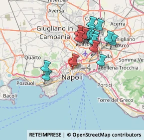 Mappa Via Avvocata, 80135 Napoli NA, Italia (7.01706)