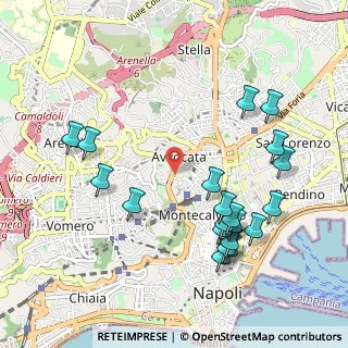 Mappa C.so Vittorio Emanuele, 80129 Napoli NA, Italia (1.2065)
