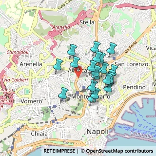 Mappa C.so Vittorio Emanuele, 80129 Napoli NA, Italia (0.7285)