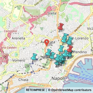 Mappa C.so Vittorio Emanuele, 80129 Napoli NA, Italia (1.022)