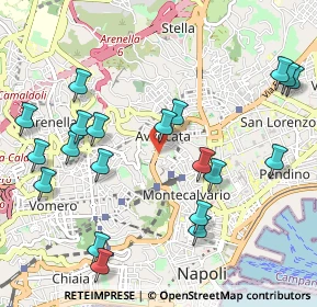 Mappa C.so Vittorio Emanuele, 80129 Napoli NA, Italia (1.2785)