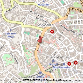 Mappa Corso Vittorio Emanuele, 495, 80135 Napoli, Napoli (Campania)
