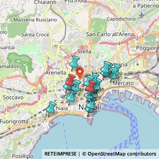 Mappa C.so Vittorio Emanuele, 80129 Napoli NA, Italia (1.4245)