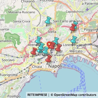 Mappa C.so Vittorio Emanuele, 80129 Napoli NA, Italia (1.44385)