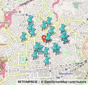 Mappa Via Raffaele Tarantino, 80128 Napoli NA, Italia (0.3705)