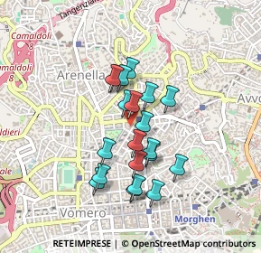Mappa Via Raffaele Tarantino, 80128 Napoli NA, Italia (0.3705)