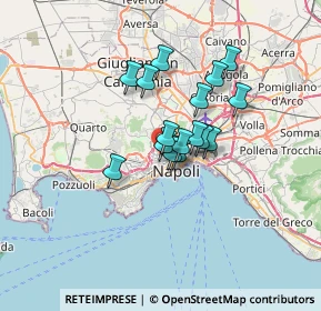 Mappa Via Raffaele Tarantino, 80128 Napoli NA, Italia (4.8675)