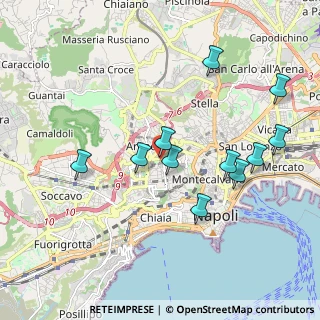 Mappa Via tino da, 80128 Napoli NA, Italia (2.06273)
