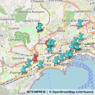Mappa Via tino da, 80128 Napoli NA, Italia (2.1175)