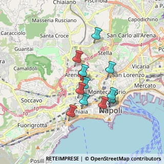 Mappa Via tino da, 80128 Napoli NA, Italia (1.53667)