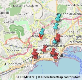 Mappa Via Raffaele Tarantino, 80128 Napoli NA, Italia (1.81692)