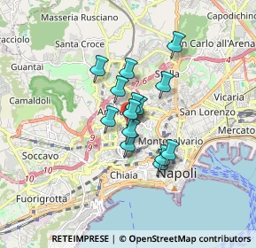 Mappa Via Raffaele Tarantino, 80128 Napoli NA, Italia (1.17357)