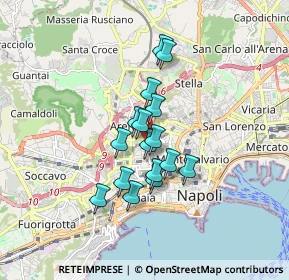 Mappa Via Raffaele Tarantino, 80128 Napoli NA, Italia (1.31188)