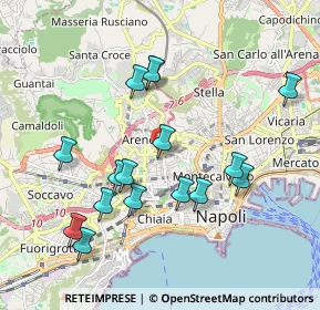 Mappa Via Raffaele Tarantino, 80128 Napoli NA, Italia (2.06938)