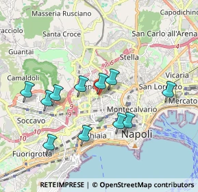 Mappa Via Raffaele Tarantino, 80128 Napoli NA, Italia (1.93091)