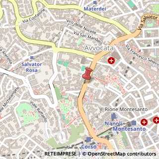 Mappa Corso Vittorio Emanuele, 447, 80135 Napoli, Napoli (Campania)