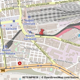 Mappa Via Galileo Ferraris, 40, 80146 Napoli, Napoli (Campania)