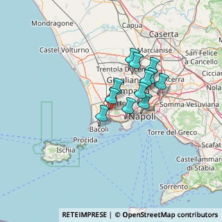 Mappa Via Cofanara, 80078 Pozzuoli NA, Italia (10.36167)