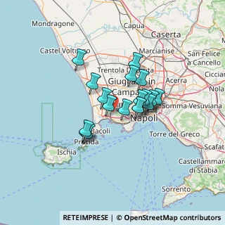 Mappa Via Cofanara, 80078 Pozzuoli NA, Italia (10.23111)