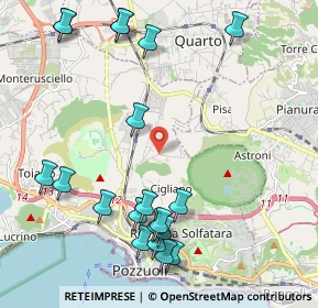 Mappa Via Cofanara, 80078 Pozzuoli NA, Italia (2.727)