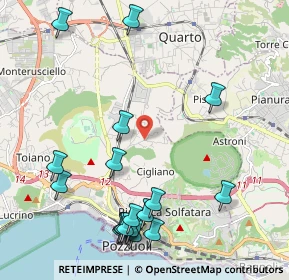 Mappa Via Cofanara, 80078 Pozzuoli NA, Italia (2.77278)