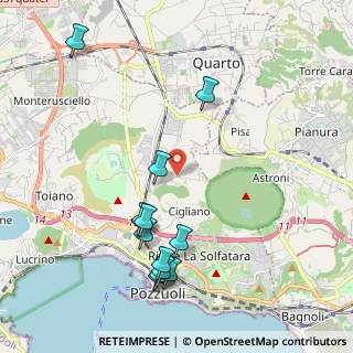 Mappa Via Cofanara, 80078 Pozzuoli NA, Italia (2.47333)