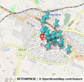 Mappa Piazza XX Settembre, 70017 Putignano BA, Italia (0.31706)