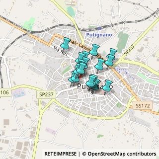 Mappa Piazza XX Settembre, 70017 Putignano BA, Italia (0.227)