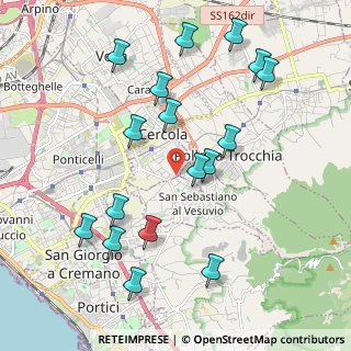 Mappa Via L. Giordano, 80040 San Sebastiano Al Vesuvio NA, Italia (2.36059)