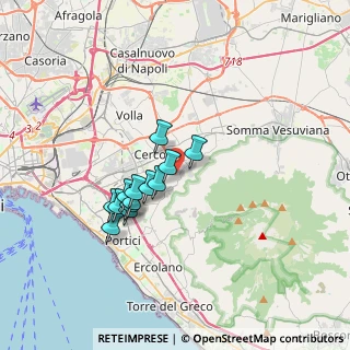 Mappa Via G. Paparo, 80040 Massa di Somma NA, Italia (2.94)