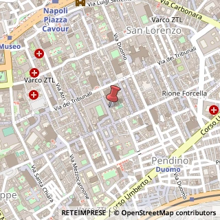 Mappa Via San Gregorio Armeno, 21, 80138 Napoli, Napoli (Campania)