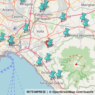 Mappa Via Leonardo Da Vinci, 80040 Cercola NA, Italia (6.22563)