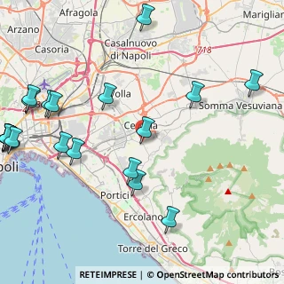 Mappa Via Leonardo Da Vinci, 80040 Cercola NA, Italia (6.3755)