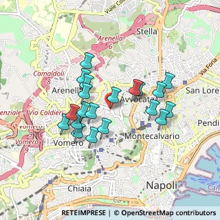 Mappa P.za Leonardo, 80129 Napoli NA, Italia (0.807)
