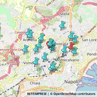 Mappa P.za Leonardo, 80129 Napoli NA, Italia (0.797)