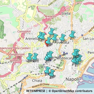 Mappa Piazza dell'Immacolata, 80129 Napoli, Italia (1.0265)