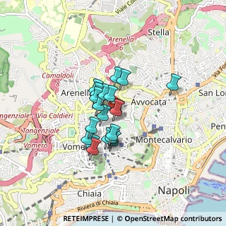 Mappa Piazza dell'Immacolata, 80129 Napoli, Italia (0.593)