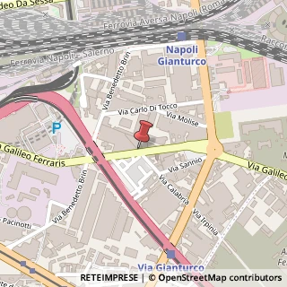 Mappa Via Galileo Ferraris, 127, 80142 Napoli, Napoli (Campania)