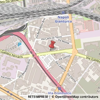 Mappa Via Galileo Ferraris, 131, 80142 Napoli, Napoli (Campania)