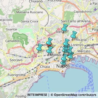 Mappa Via Vincenzo Mosca, 80129 Napoli, Italia (1.56917)