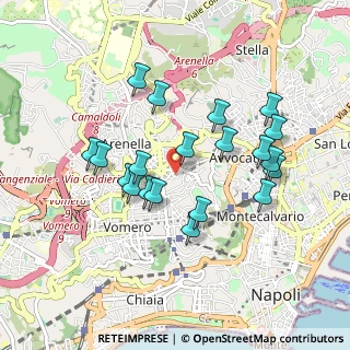 Mappa Via Vincenzo Mosca, 80128 Napoli NA, Italia (0.9085)