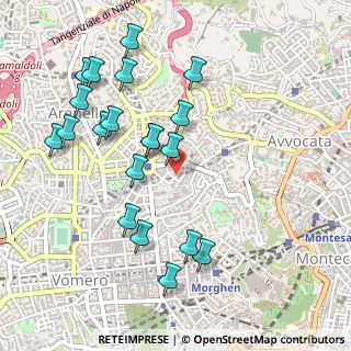 Mappa Via Vincenzo Mosca, 80128 Napoli NA, Italia (0.57)