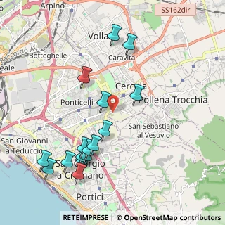 Mappa Strada Vicinale Censi, 80147 Cercola NA, Italia (2.39625)