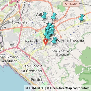 Mappa Strada Vicinale Censi, 80147 Cercola NA, Italia (1.53636)