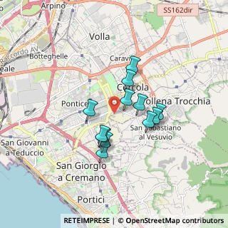 Mappa Strada Vicinale Censi, 80147 Cercola NA, Italia (1.39333)